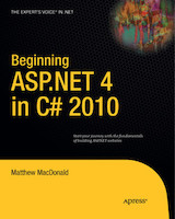 cover of Beginning ASP.NET 4 in C# 2010