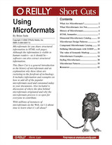 cover of Using Microformats